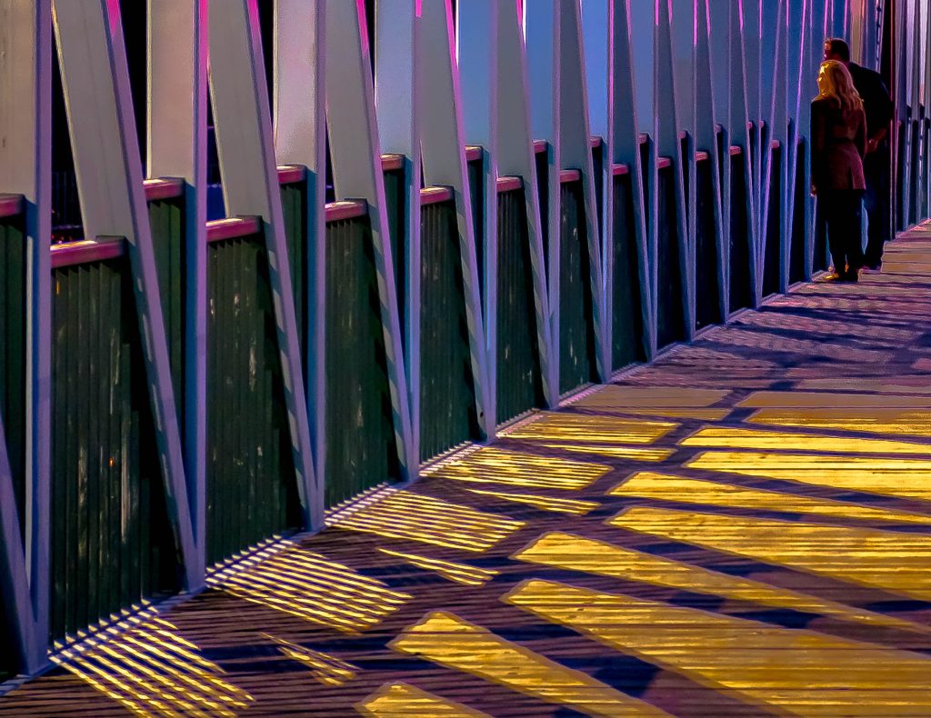 Footbridge Couple